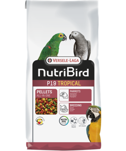 Versele-Laga NutriBird P19 Tropical Breeding Complete Diet 10kg